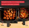 Tefal EY901 Dual Easy Fry Heißluftfritteuse Doppelkammer, Produktbild-Vorschau 5