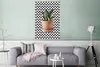 MuchoWow® Poster Pflanze - Blumentopf - Schwarz - Weiß Produktbild-Vorschau 5