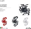 Horloge Murale Lupin Design Moderne Noir Fabriquée En Voir les images du produit 3