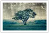 Poster - Poster ohne Rahmen - Baum Natur Feld - 91,5x61 cm Produktbild-Vorschau 1