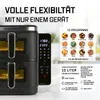 GOURMETmaxx FryUp Verticale dubbele frituurpan met hete Productafbeelding-voorbeeld 2