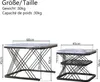Quadratische, ineinander schiebbare Couchtische – weiße Produktbild-Vorschau 7