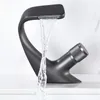 Wasserfall Wasserhahn Becken Wasserhahn Badezimmer Produktbild-Vorschau 1