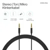 3,5mm Mini-St. - 3,5mm Mini-St. Rund sw 4 pin 1,5m Produktbild-Vorschau 4
