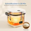 Reiskocher Klein,1,5L Mini Reiskocher Tragbar,Multikocher Produktbild-Vorschau 6