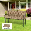 Outsunny Cuscino per panca a 3 posti 150x98x8 cm Cuscino Anteprima dell’immagine prodotto 2