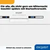 Exquisit Geschirrspüler GSP9313-030E weiss | Spülmaschine Produktbild-Vorschau 7