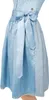 MarJo Trachten Dirndl "Neubiberg" 919765 | Babyblau 65cm Produktbild-Vorschau 12