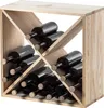 KADAX Weinregal aus Holz, 52 x 25.5 x 52 cm, Natürlich, 1 Produktbild-Vorschau 7