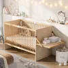 Merax ledikant met spijlen, 70 x 140 cm, babybed met Productafbeelding-voorbeeld 2