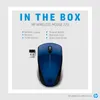 HP Wireless-Maus 220 (Lumiere Blue), Beidhändig, RF Produktbild-Vorschau 4