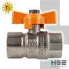 HSE UNISOL Solarkugelhahn Typ 1611, beids. Innengewinde Rp Produktbild-Vorschau 4