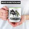 Trendation - Pinaosaurus Piano-Spieler Tasse Geschenk Produktbild-Vorschau 2