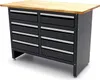 HBM Werkbank 120 cm mit 8 Schubladen, Arbeitsplatte aus Produktbild-Vorschau 12
