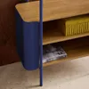 sweeek - Bücherregal mit gewölbtem Metall und Holzdekor, 6 Produktbild-Vorschau 9