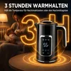 HOMCOM Wasserkocher Edelstahl 1,7L 2200W mit Produktbild-Vorschau 7