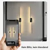 Spiegelleuchten, Aluminium Wandlampe, 12W, 60cm LED Produktbild-Vorschau 7