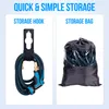 Tuyau d’arrosage flexible extensible 30 m avec pistolet Voir les images du produit 6