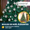 Lot de 54 boules de Noël en plastique robuste Décoration de Voir les images du produit 2