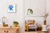 Coloray Uhr auf Leinwand 30x30 cm Wand Uhr Dekoration Produktbild-Vorschau 3