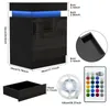 Table de nuit avec éclairage LED avec 3 tiroirs 62x45x35cm Voir les images du produit 8