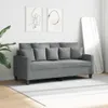 vidaXL 2-osobowa sofa jasnoszara 140 cm tkanina Podgląd zdjęcia produktu 3