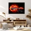 Bild auf Leinwand - Leinwandbild - Instrument Flammen Produktbild-Vorschau 7