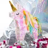 Lumaland Pinata Unicorno - Set da riempire - incl. mazza, Anteprima dell’immagine prodotto 4