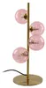 Olucia - REMO – Tischlampe – Rosa / Messing – 4L Produktbild-Vorschau 2