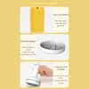 Collage of product details for a mini vacuum cleaner. Produktbild-Vorschau