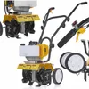 GEKO | Gartenfräse Benzin, 5,2 PS, 52cm, 2-Takt-Rasenboden Produktbild-Vorschau 1