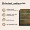 KitchenYeah© Herdabdeckplatte Muster - Grün - Gold - Farbe Produktbild-Vorschau 6