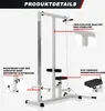 GORILLA SPORTS® Latzugstation - Verstellbar, 120x56x195cm, Produktbild-Vorschau 7