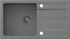VBChome Lavello con rubinetto 77 x 44 cm Grigio Lavello Anteprima dell’immagine prodotto 2