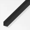 alfer Winkel 2 m, 20 x 20 mm PVC (Kunststoff) glatt schwarz Produktbild-Vorschau 1
