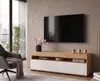 Fernsehschrank TV-Lowboard PLAY STEHEND Craft Eiche/Weiß Produktbild-Vorschau 2