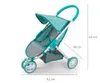 Milly Mally Puppe Kinderwagen Susie Prestige Mint Produktbild-Vorschau 9