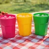 Plasticforte unzerbrechliches Trinkglas - Kunststoff - rosa Produktbild-Vorschau 5