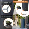 GARANTIA STONE 2in1 regenwatertank 210 L lava incl. Productafbeelding-voorbeeld 4