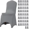 Elastische Universalabdeckung Für Bankettstuhl, 190 G, Grau Produktbild-Vorschau 6
