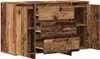vidaXL Sideboard mit Schubladen Altholz 120 x 41 x 75 cm Produktbild-Vorschau 5