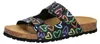 Lico Damen Bioline Heart Pantoletten, Schwarz, 39 EU Produktbild-Vorschau 7