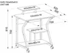 Techly ICA-TB 218, MDF, Buk, 700 mm, 510 mm, 810 mm, 16,8 Podgląd zdjęcia produktu 4