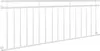 ECD Germany Balkon francuski, 90x225 cm, z 16 prętami Podgląd zdjęcia produktu 1