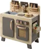 A wooden toy kitchen with accessories. Podgląd zdjęcia produktu