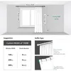 Rideaux occultants avec bande froncée, 290x140 cm, gris Voir les images du produit 9