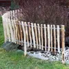 SEVICO 5m Staketenzaun 35cm x 5m mit Lattenabstand 7-8cm Produktbild-Vorschau 3