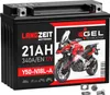 LANGZEIT Y50-N18L-A Motorradbatterie 12V 21Ah 340AEN GEL Produktbild-Vorschau 1