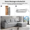 GLP Modulares Ecksofa 256 cm aus Cord, 4-Sitzer mit Produktbild-Vorschau 12