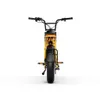 A yellow electric fatbike is shown from the front on a white background. Produktbild-Vorschau